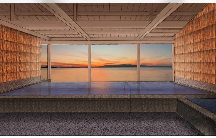 2023年8月、琵琶湖の畔にホテル「ビワフロント彦根」がオープン。ホテル、温泉、12のヴィラを備えて堂々と！